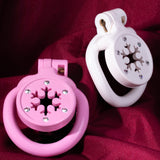 Diamond Flat Chastity Cage full kit | 3d-chastity