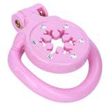 Diamond Flat Chastity Cage side | 3d-chastity