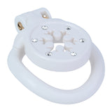Diamond Flat Chastity Cage size and shape | 3d-chastity