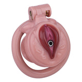 DIY Pussy Chastity Cage lock and ring | 3d-chastity