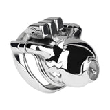 Dolphin Chastity Cage with PA Piercing lock and ring | 3d-chastity