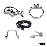 Dolphin Steel Chastity Cage with Anti-ring Removable wearing | 3d-chastity