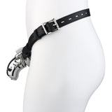 Dolphin Steel Chastity Cage with Anti-ring Removable product photo 11 of | 3d-chastity