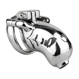 Dolphin Steel Chastity Cage with Anti-ring Removable full kit | 3d-chastity