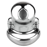 Dolphin Steel Chastity Cage with Anti-ring Removable front | 3d-chastity