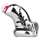 Dolphin Steel Chastity Cage with Anti-ring Removable product photo 16 of | 3d-chastity