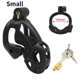 Double-Lock 3D Cock Cage - Terminator - 3d-chastity
