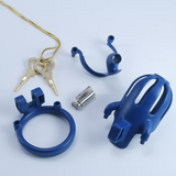 Dragon Prison Steel Custom Chastity Cage side | 3d-chastity