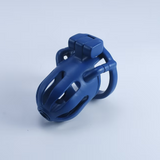 Dragon Prison Steel Custom Chastity Cage wearing | 3d-chastity