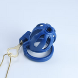 Dragon Prison Steel Custom Chastity Cage lock and ring | 3d-chastity