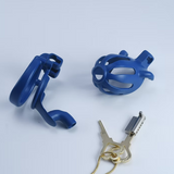 Dragon Prison Steel Custom Chastity Cage front | 3d-chastity