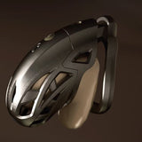 Dragon Taming Master App Electric Shock Chastity Cage material finish close | 3d-chastity