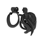 Dual-Heart Resin Chastity Cage wearing | 3d-chastity