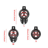 Cobra Soft Body Chastity Cage material finish close | 3d-chastity