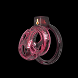Elastic Soft Pink Cobra Chastity Cage - 3d-chastity
