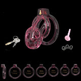 Cobra Soft Body Chastity Cage side | 3d-chastity