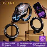 Electric Eel Estim Play Chastity Cage side | 3d-chastity