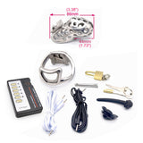 Electronic Male Chastity Cage lock and ring | 3d-chastity