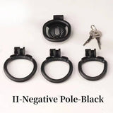 New Ultra Compact Honeycomb Positive/Negative Chastity Cage full kit | 3d-chastity