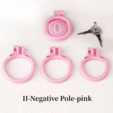 New Ultra Compact Honeycomb Positive/Negative Chastity Cage lock and ring | 3d-chastity