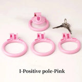 New Ultra Compact Honeycomb Positive/Negative Chastity Cage wearing | 3d-chastity