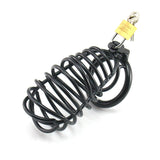 Extra Large Chastity Cage lock and ring | 3d-chastity