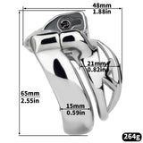 Eye of Horus Chastity Cage size and shape | 3d-chastity