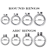 Steel Inverted Chastity Cage - Clitty Locker comparison | 3d-chastity