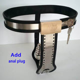 Chastity Belt for Women Adjustable lock and ring | 3d-chastity