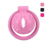Sissy Pussy Chastity Cage Flat material finish close | 3d-chastity