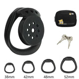 Flat CB 6.0 Chastity Cage full kit | 3d-chastity