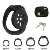 Flat CB 6.0 Chastity Cage front | 3d-chastity