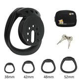 Flat CB 6.0 Chastity Cage rear | 3d-chastity