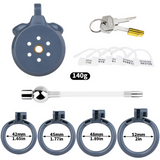 Flat Chastity Cage with Detachable Ball Catheter product photo 17 of | 3d-chastity