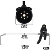 Flat Chastity Cage with Detachable Ball Catheter product photo 13 of | 3d-chastity