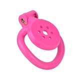 Flat Chastity Prison Cage material finish close | 3d-chastity