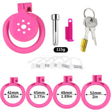 Flat Chastity Prison Cage side | 3d-chastity