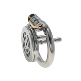 Flat Compass CB Chastity Device front | 3d-chastity