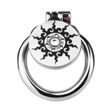 Flat Lotus Chastity Cage main product | 3d-chastity