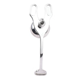 Flat Negative Chastity Cage with Silicone Realistic Dildo side | 3d-chastity