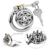 Stianless Steel Penis Cage with Removable Nails