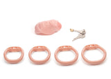 Flesh-Toned Camouflage Chastity Device front | 3d-chastity