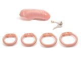 Flesh-Toned Camouflage Chastity Device product photo 11 of | 3d-chastity