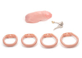 Flesh-Toned Camouflage Chastity Device comparison | 3d-chastity