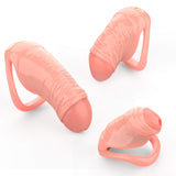 Flesh-Toned Camouflage Chastity Device main product | 3d-chastity