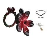 Flower Bud Chastity Cage material finish close | 3d-chastity