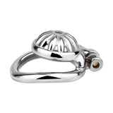Steel Chastity Cage with Urethral Removable product photo 12 of | 3d-chastity