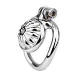 Steel Chastity Cage with Urethral Removable product photo 13 of | 3d-chastity