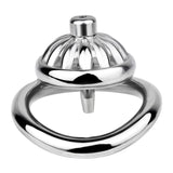 Steel Chastity Cage with Urethral Removable full kit | 3d-chastity