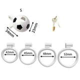 Football World Cup Chastity Cage lock and ring | 3d-chastity